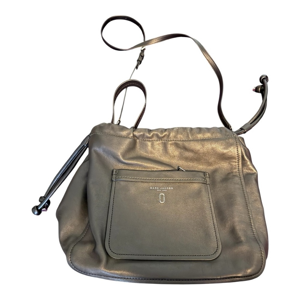 Marc Jacobs Black Leather tied up hobo bag